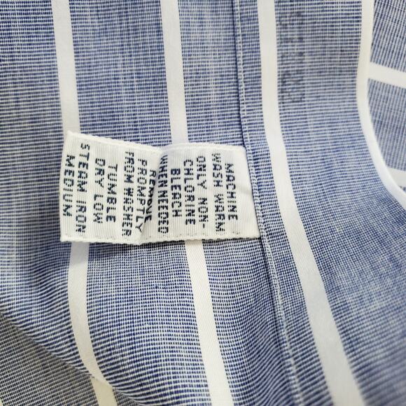 Ralph Lauren XXL Men’s Button Down Shirt Bundle Classic Fit Navy & Blue Stripe - Picture 7 of 12